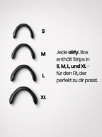 airly. Performance Nasal Strips in den Größen S, M, L und XL
