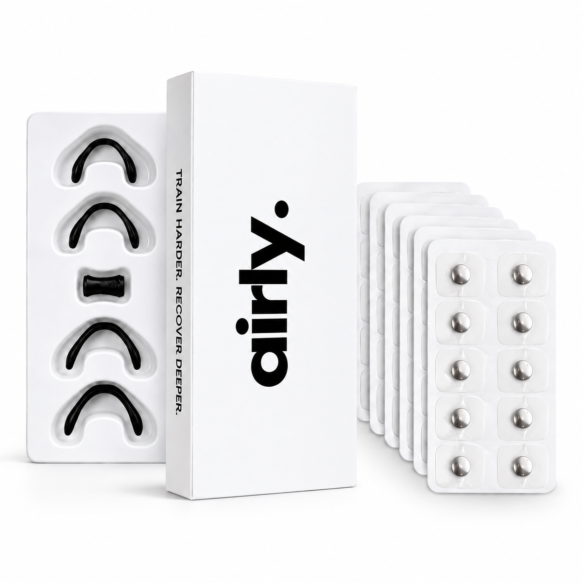 airly. Performance Nasal Strips Starter Kit Schwarz